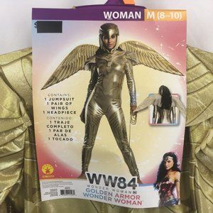 DC Wonder Woman WW84 Golden Armor Costume